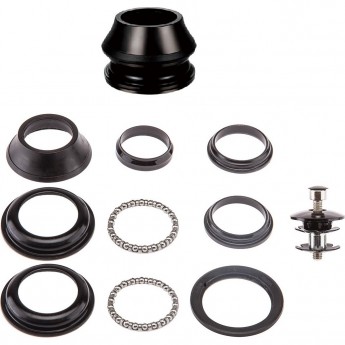 Детали рулевой колонки FP-H863 1-1/8" чёрная Детали рулевой колонки FP-H863 1-1/8" чёрная