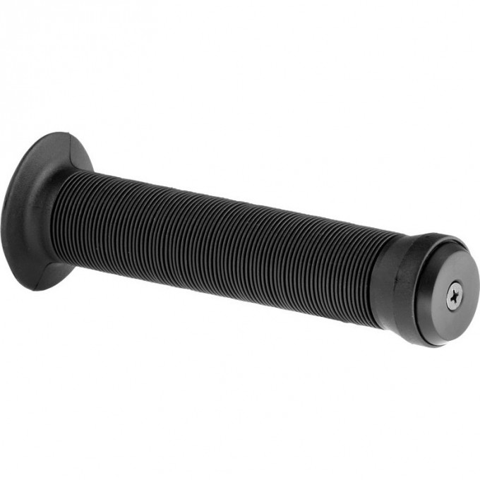 Грипсы VLG-411A Velo c заглушками VLP-15 147 мм чёрные 150016