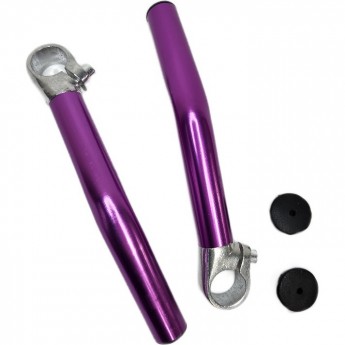 Рога на руль BLF-C1 алюминиевые пурпурные Рога на руль BLF-C1 алюминиевые пурпурные