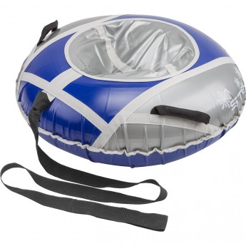 Санки надувные STELS D110см, сине-серые Санки надувные STELS D110см, сине-серые