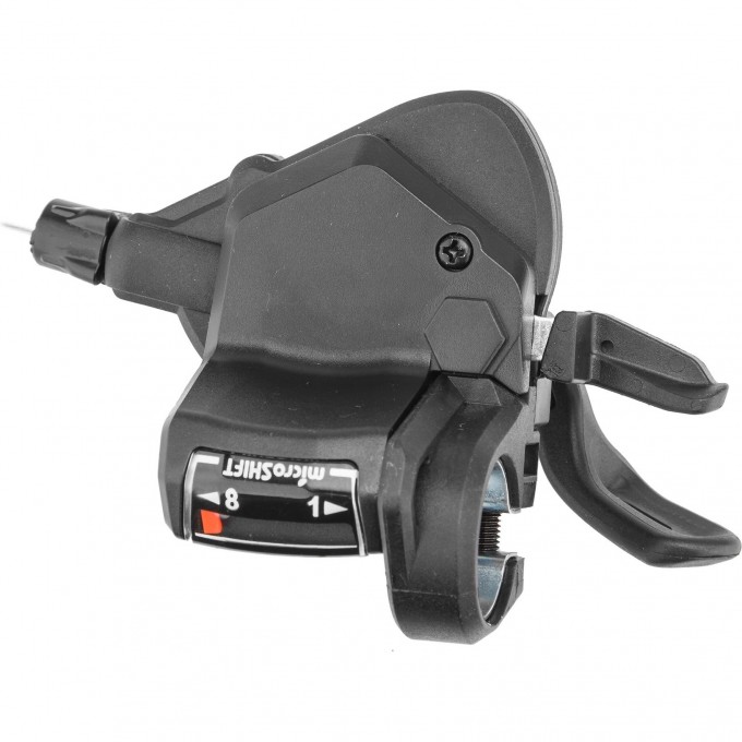 Шифтер/манетка правый Microshift TS39-8R, с тросом 2050 мм 590123