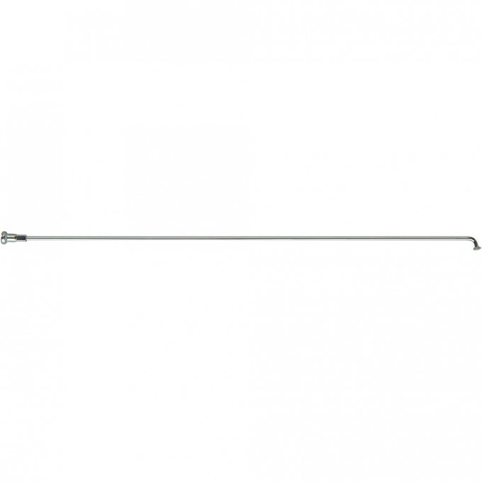 Спица с ниппелем 186 мм, стальная хромированная 490013