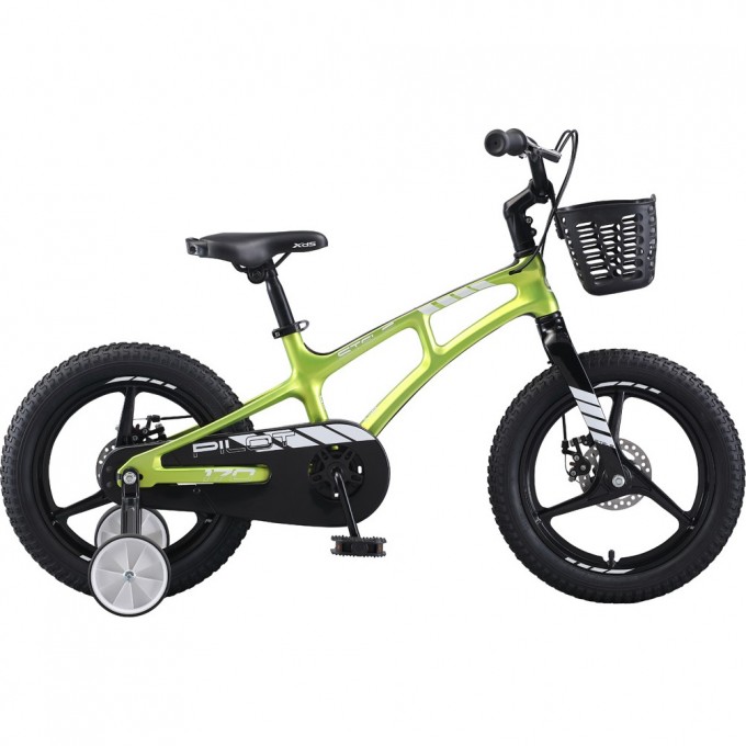Велосипед STELS 16" Pilot 170 MD V010 (LU095485) зеленый KUBC0069142021KU0000394