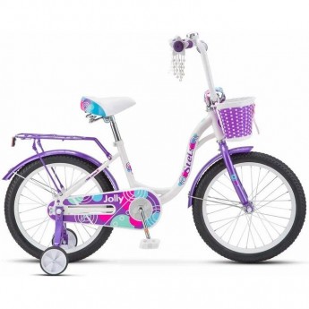 Велосипед STELS 18" Jolly V010 (LU092130) белый, 2023 Велосипед STELS 18" Jolly V010 (LU092130) белый, 2023
