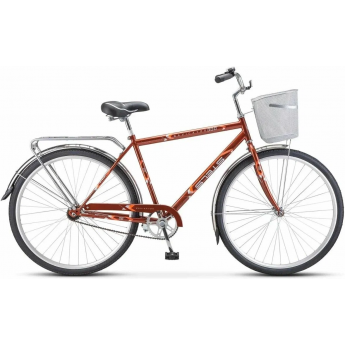 Велосипед STELS Navigator 28" 300 Gent Z010/Z011 (с корзиной) (LU085341) бронзовый, 2023 Велосипед STELS Navigator 28" 300 Gent Z010/Z011 (с корзиной) (LU085341) бронзовый, 2023