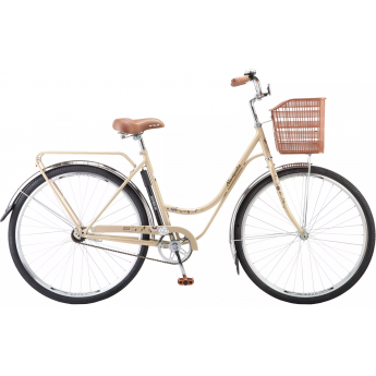 Велосипед STELS Navigator 28" 325 Lady Z010 (с корзиной) (LU087509) светло-бежевый Велосипед STELS Navigator 28" 325 Lady Z010 (с корзиной) (LU087509) светло-бежевый