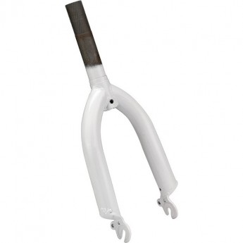 Вилка 14" шток 1" белая Вилка 14" шток 1" белая